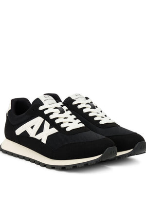 SCARPE UOMO ARMANI EXCHANGE XM001960 AF19388 MC024 BLACK-OFF WHITE