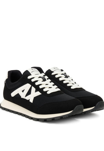 SCARPE UOMO ARMANI EXCHANGE XM001960 AF19388 MC024 BLACK-OFF WHITE