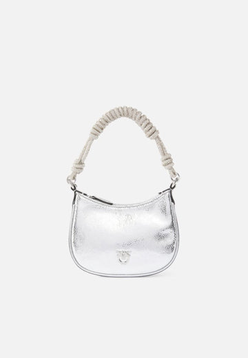 BORSA PINKO HALF MOON BABY 105913 A2WD ZZFN SILVER