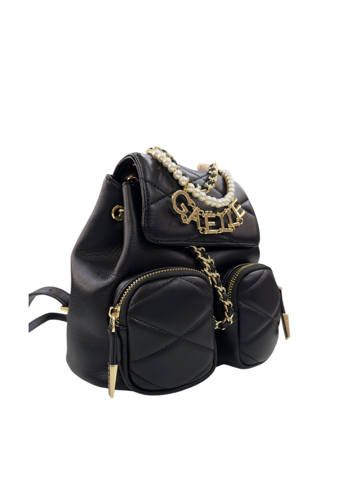 ZAINO MINI MATELASSè DONNA GAELLE GAACW02444 NERO