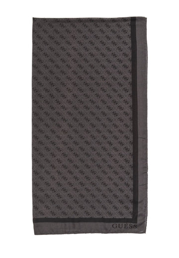 PASHMINA GUESS DONNA AW5341POL03 COAL LOGO
