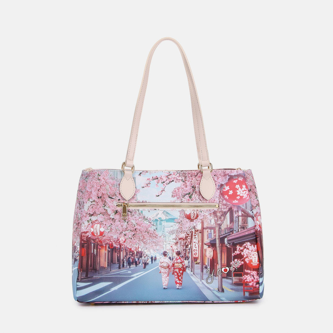 BORSA A SPALLA 3 SCOMPARTI YNOT YES-594S6 TOKYO SAKURA