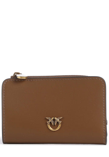 PORTAFOGLIO PINKO MINI 106206 A0F1 M37Q MARRONE COGNAC