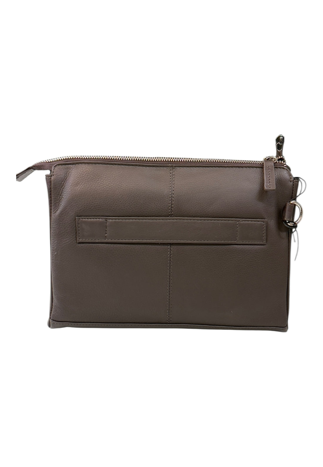 POCHETTE CLUTCH DA POLSO UOMO IN PELLE GRANDE AERONAUTICA MILITARE AM-572 MORO