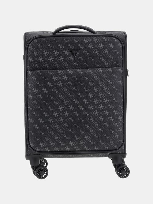 VALIGIA BAGAGLIO A MANO TROLLEY GUESS VEZZOLA TMVZLSP3301 DARK BLACK