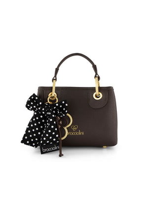 BORSA A MANO E TRACOLLA MINI BRACCIALINI BETH B19222 CIOCCOLATO