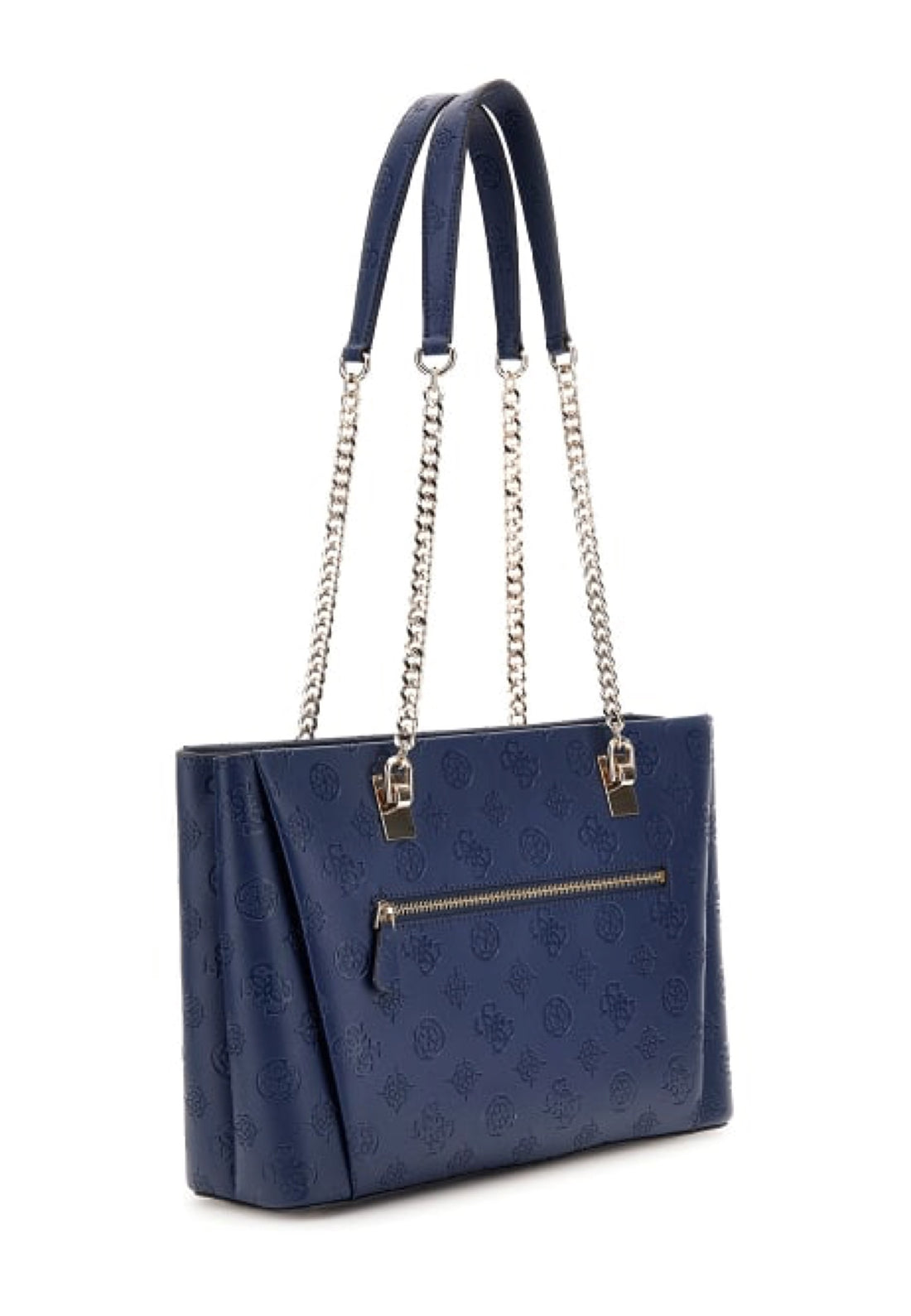 BORSA A SPALLA GUESS TISHA PD776423 MIDNIGHT LOGO