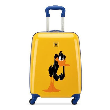 VALIGIA TROLLEY BAMBINI BAGAGLIO A MANO RONCATO LOONEY TUNES 44100082 DAFFY DUCK PAPAYA