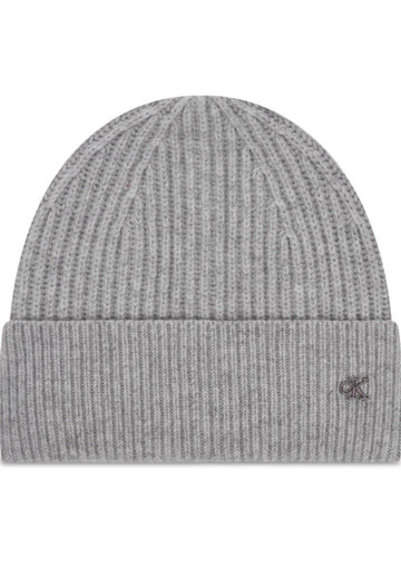 CAPPELLO CUFFIA DONNA CALVIN KLEIN LV04D8032G P79 GRIGIO
