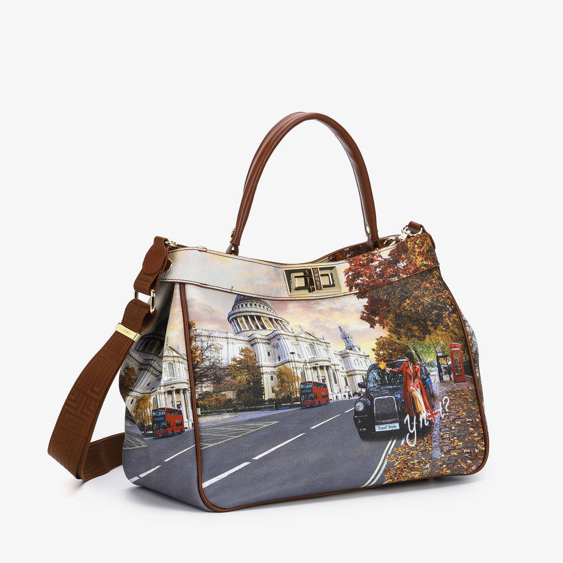 BORSA YNOT YES-645F5 LONDON TOURIST