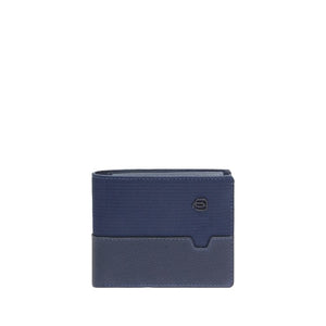 PORTAFOGLIO PIQUADRO PICCOLO CON MONETE PU4188W138R BLU