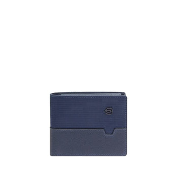 PORTAFOGLIO PIQUADRO PICCOLO CON MONETE PU4188W138R BLU