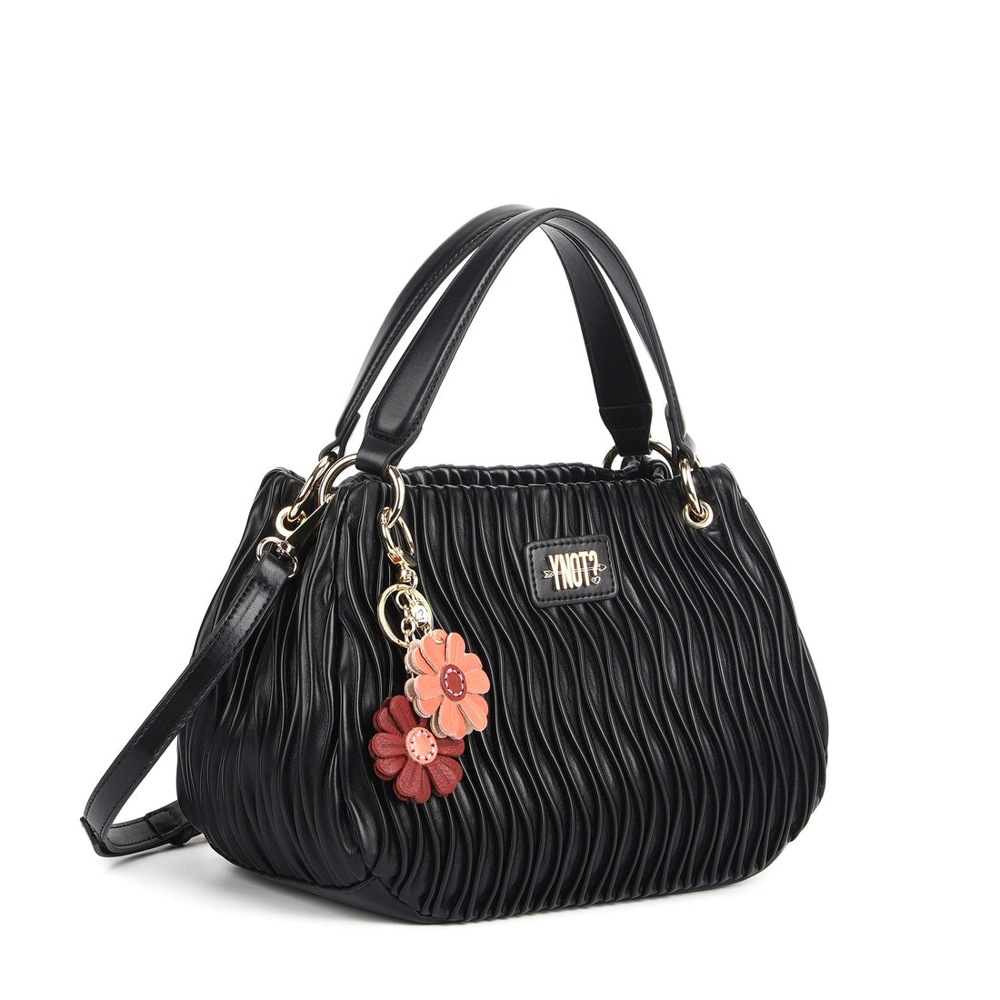 BORSA A MANO E TRACOLLA  DONNA YNOT PAR-004F7 DARK