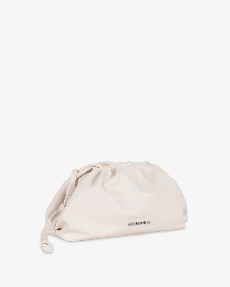 BORSA POCHETTE VIVIENNE D POSITANO V048C BIANCO