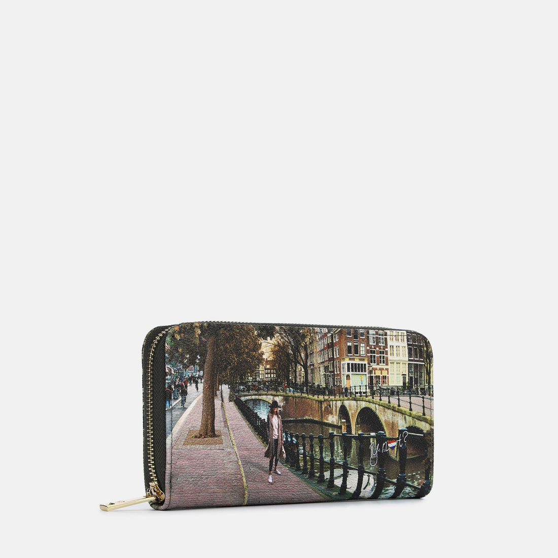 PORTAFOGLIO DONNA YNOT LUNGO YES-361F6  AMSTERDAM BRIDGE