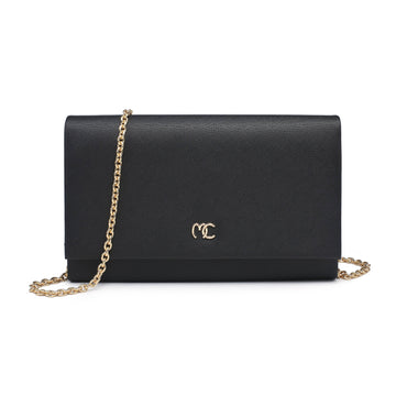 MARIACELINE GEM MC4505-2 BLACK CLUTCH BAG