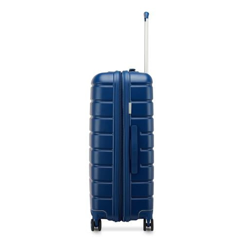 VALIGIA TROLLEY RONCATO RIGIDA MEDIA RELIFE 463452 BLU 73 CM