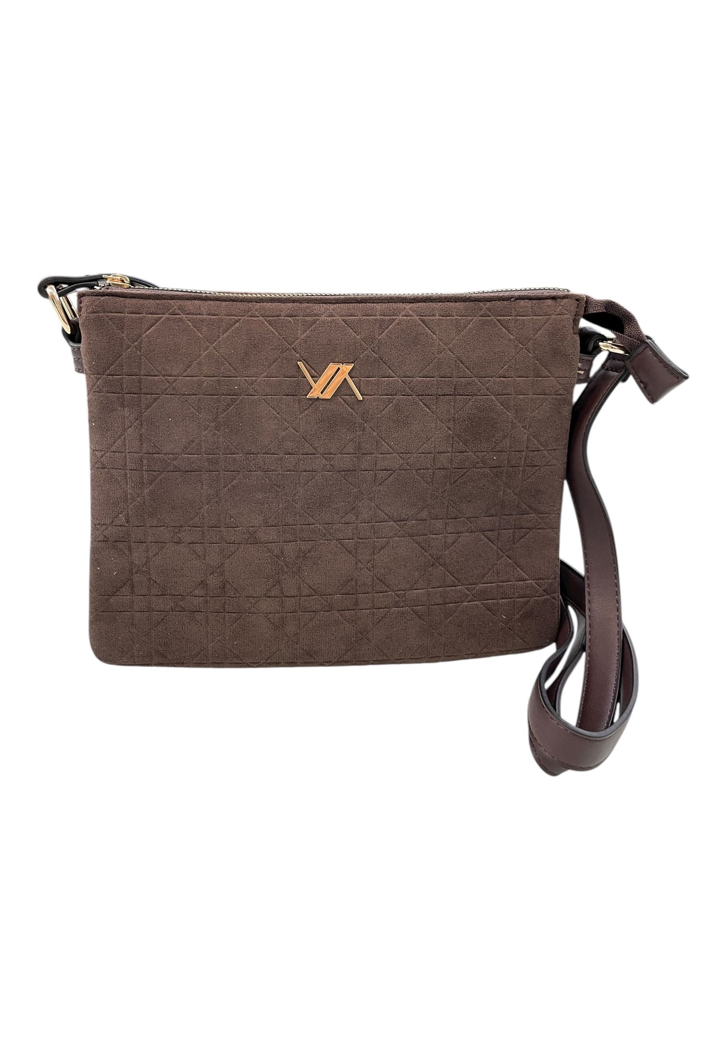 BORSA TRACOLLINA DONNA VERDE 16-0008167 MARRONE