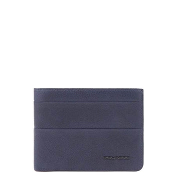 PIQUADRO COMPLETE WALLET PU1392S122R BLUE