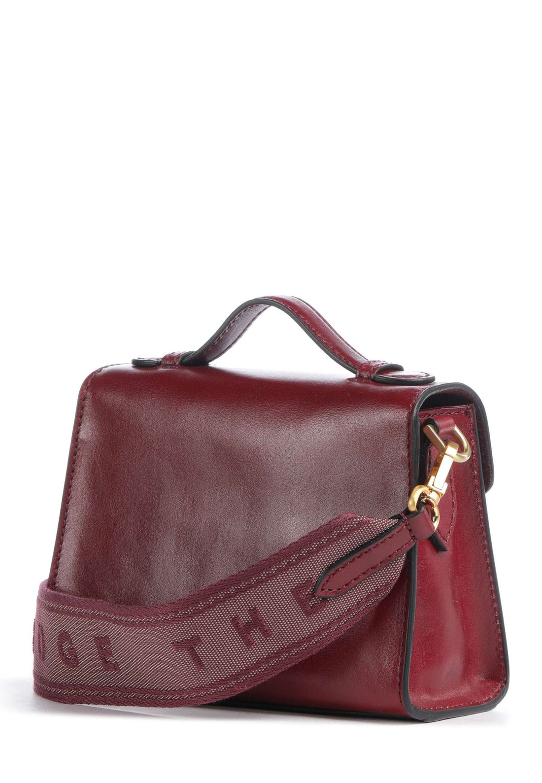 BORSA A MANO E TRACOLLA MINI THE BRIDGE IRENE 04520501 01A ROSSO VINO