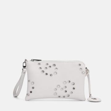 BORSA TRACOLLINA POCHETTE PICCOLA YNOT ANG-384S6 WHITE