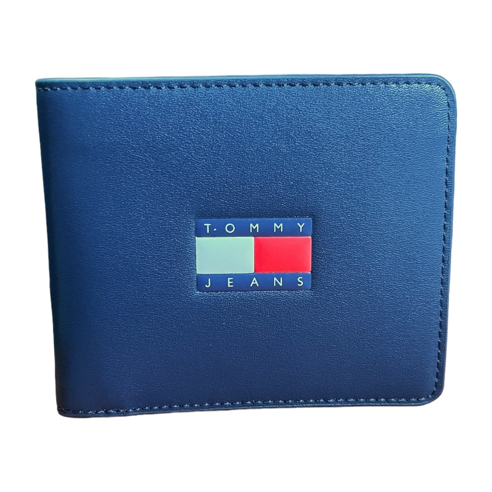 PORTAFOGLIO TOMMY HILFIGER JEANS UOMO BANCONOTE+CARTE AM0AM12082 C1G BLU