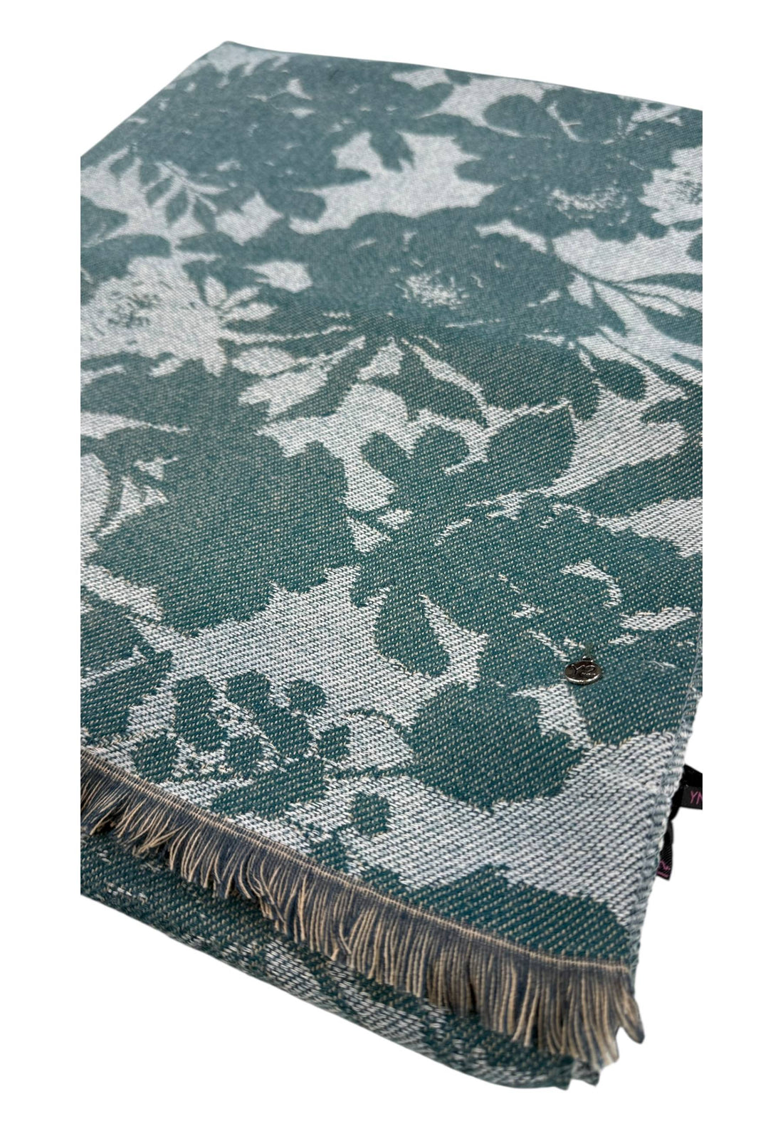 SCIARPA DONNA YNOT FLOWER FLO-101F6 TEAL