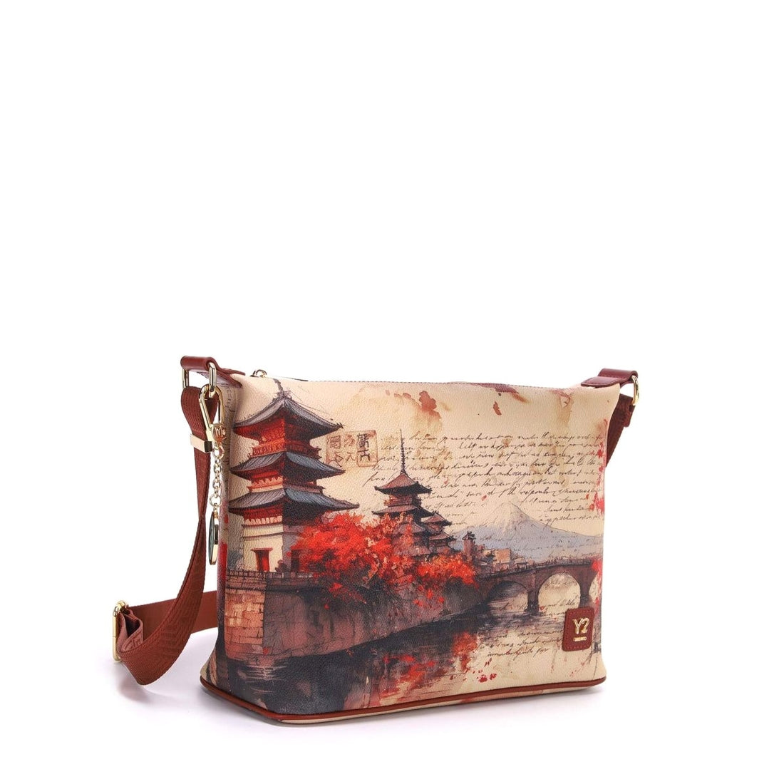 BORSA A SPALLA E TRACOLLA MEDIA DONNA YNOT YES-607F7 FUJIAMA