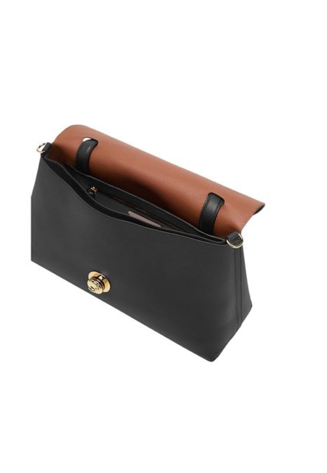 BORSA A MANO E TRACOLLA COCCINELLE NIKLA E1T0A180101 613 NOIR-COGNAC