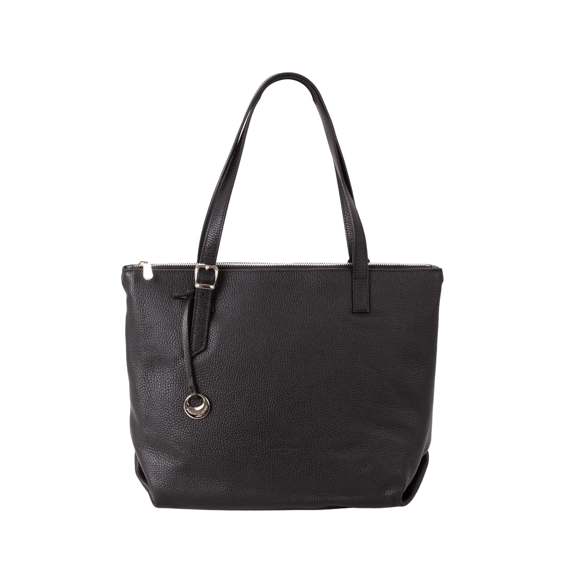 BORSA A SPALLA DONNA PELLETTERIA VENETA D25120 NERO