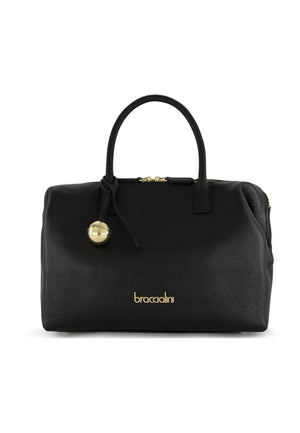 BORSA A MANO E TRACOLLA BAULETTO BRACCIALINI ARIEL B19432 NERO