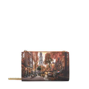 BORSA TRACOLLINA-PORTAFOGLIO YES-456F7 AMSTERDAM LIGHTS