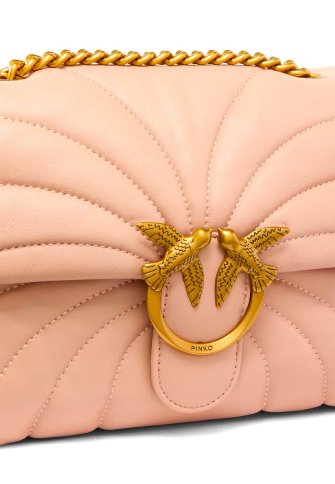 BORSA PINKO LOVE PUFF CLASSIC BUTTERFLY 100038 A1EX C79Q ROSA TOAST
