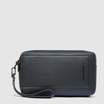 POCHETTE DA POLSO UOMO PIQUADRO AC4221S138R NERO