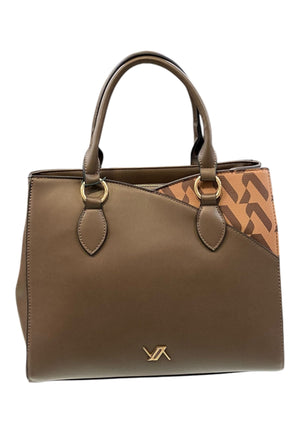 BORSA A MANO DONNA VERDE 16-0008188 MARRONE