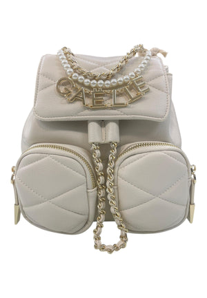 ZAINO MINI MATELASSè DONNA GAELLE GAACW02444 BURRO