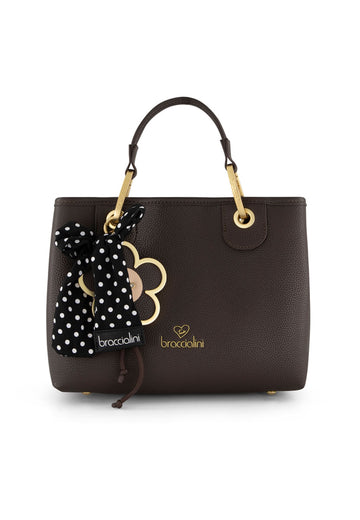 BORSA A MANO E TRACOLLA MEDIA BRACCIALINI BETH B19221 CIOCCOLATO