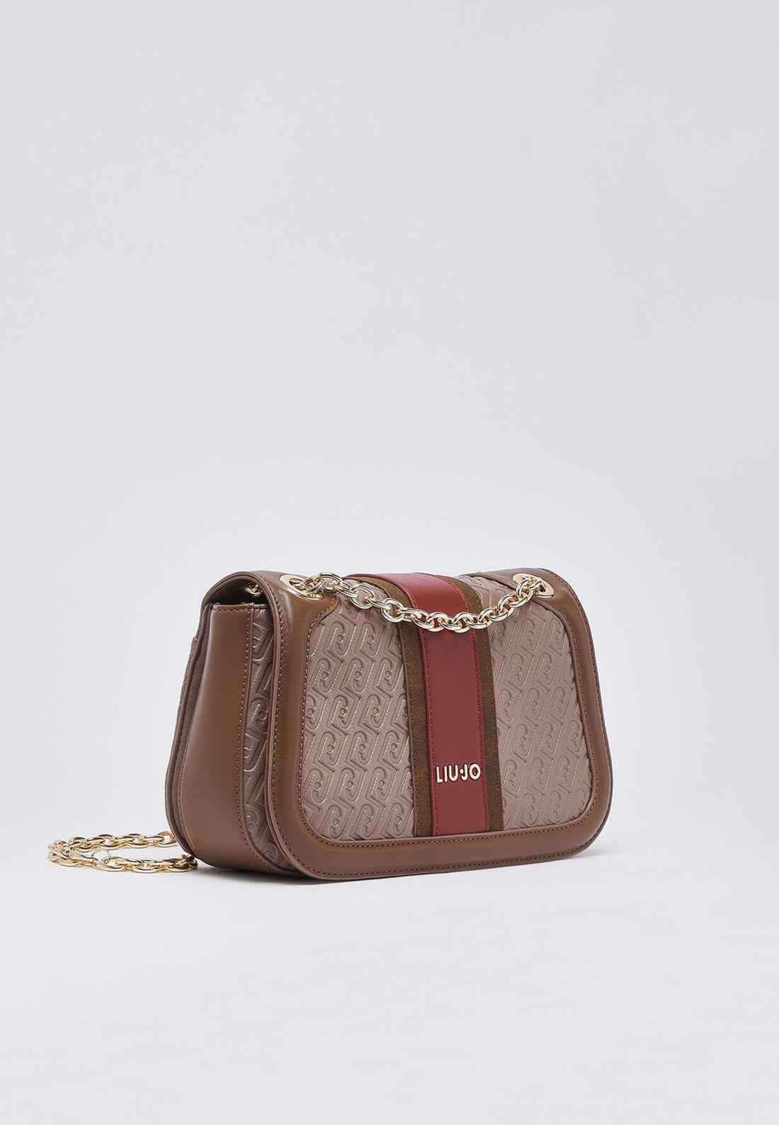 BORSA TRACOLLINA LIU-JO EMATITE AF6108_E1141 71409 MOCHA