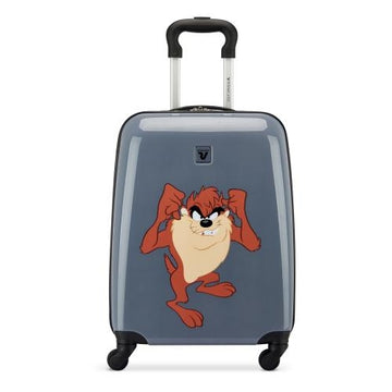 VALIGIA TROLLEY BAMBINI BAGAGLIO A MANO RONCATO LOONEY TUNES 44100022 TAZ ANTRACITE