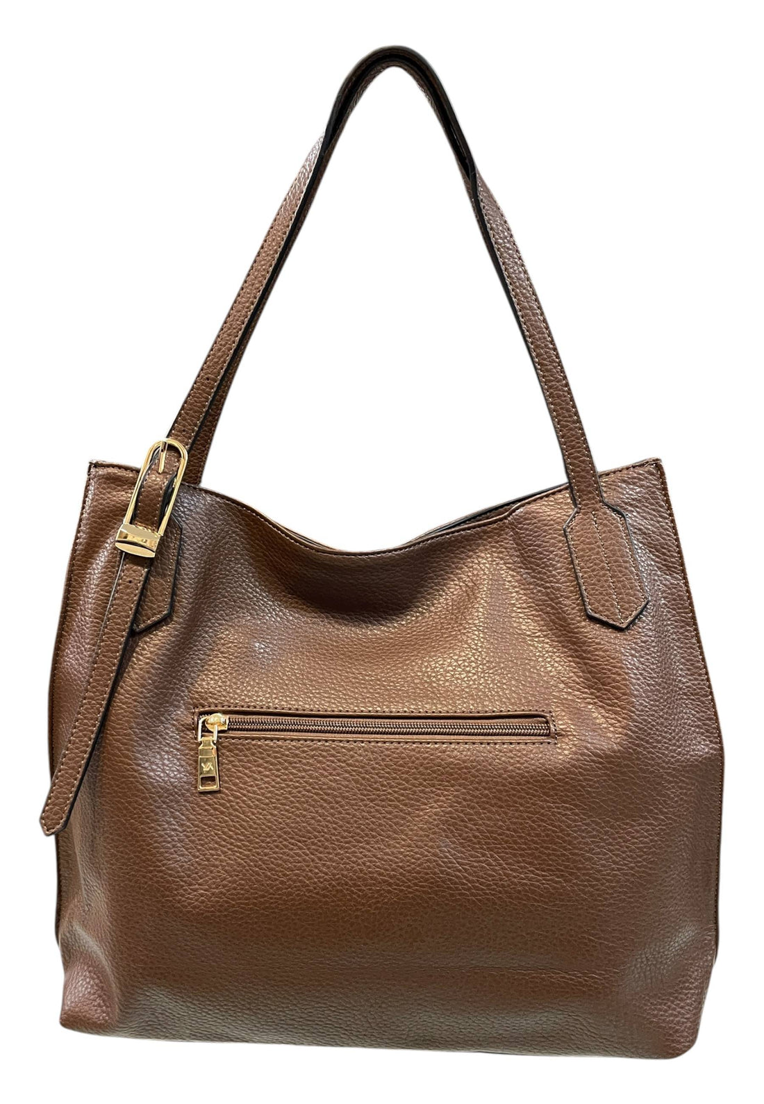 BORSA A SPALLA DONNA VERDE 16-0008208 MARRONE