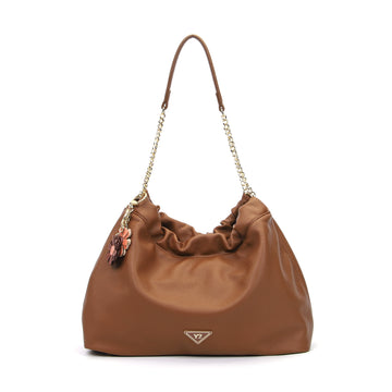BORSA A SPALLA DONNA YNOT AST-001F7 TAN
