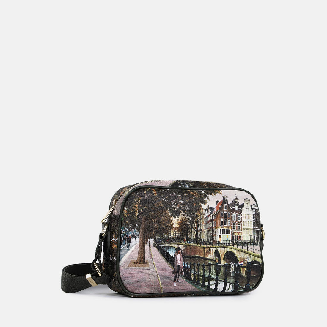 BORSA CAMERA BAG TRACOLLA DONNA YNOT YES-310F6  AMSTERDAM BRIDGE