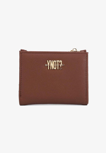 PORTAFOGLIO DONNA PICCOLO YNOT ZAN-654F7 MARRONE
