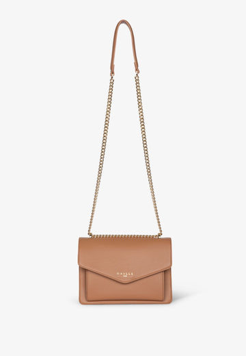 BORSA DONNA TRACOLLINA GAELLE GAACW03060 CARAMELLO