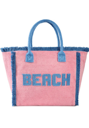 BORSA DA MARE GRANDE MARIA CELINE MC5302-1 PINK BLUE