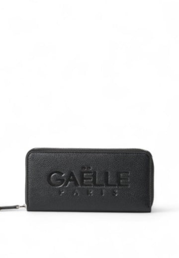 PORTAFOGLIO ZIP AROUND DONNA GAELLE GAACW02351 NERO