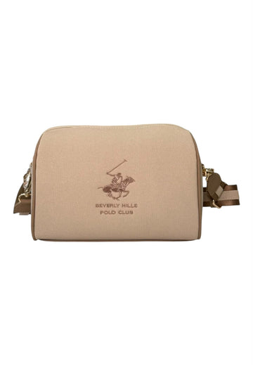BORSA A BAULETTO DONNA BEVERLY HILLS POLO CLUB BH-4553 BEIGE