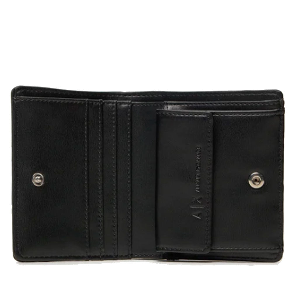 PORTAFOGLIO DONNA ARMANI EXCHANGE PICCOLO XW000360 AF12039 UC001 BLACK
