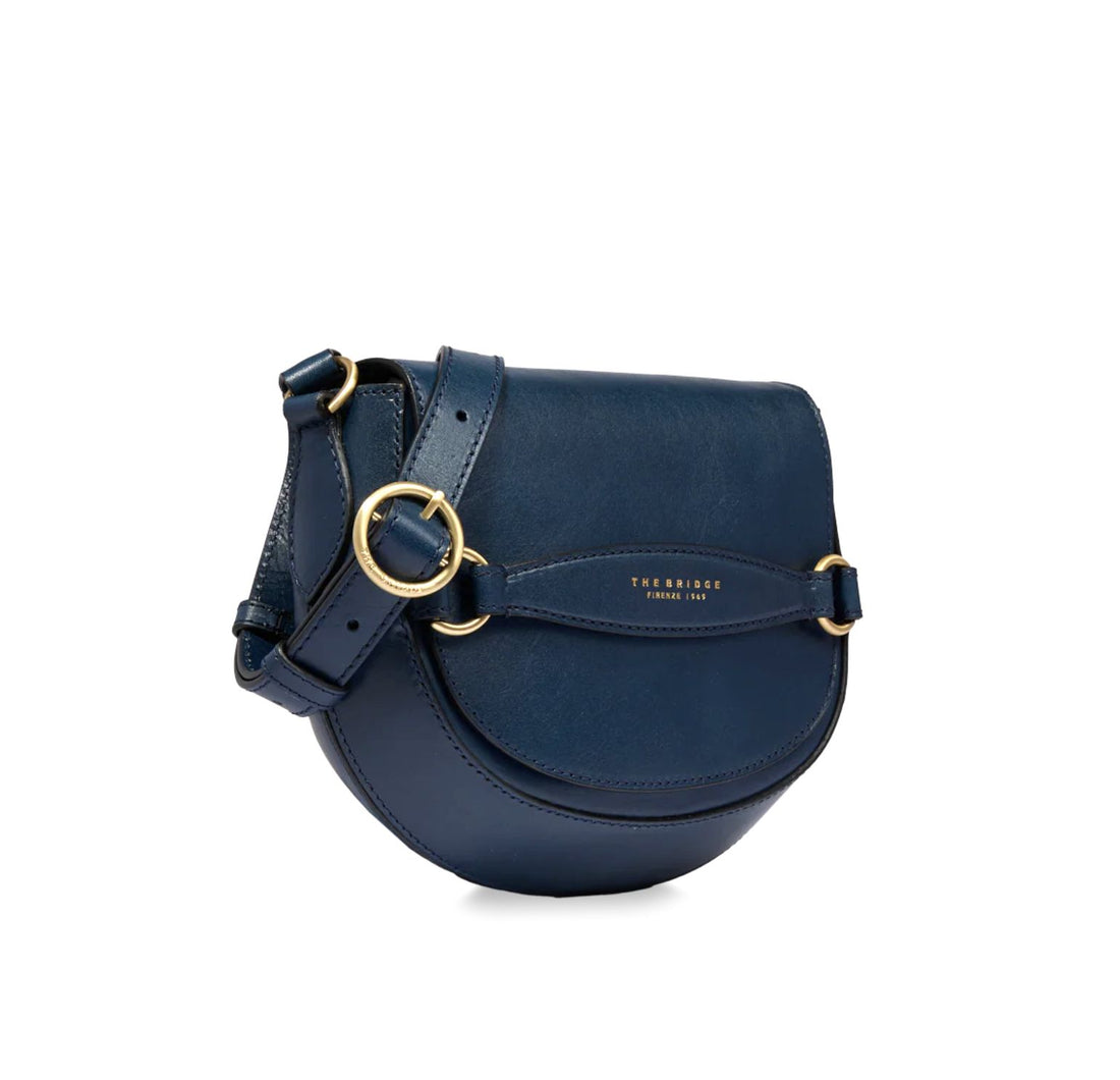 BORSA DONNA TRACOLLINA THE BRIDGE BETTINA 04371201 YH BLU