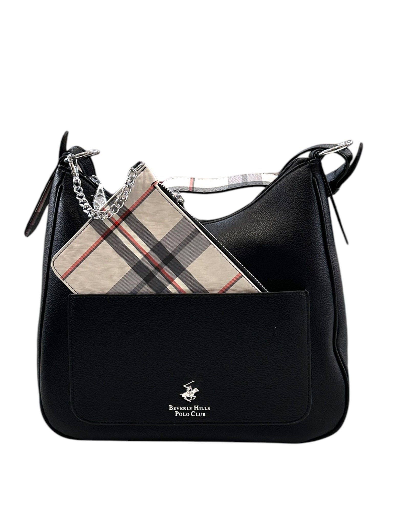 BEVERLY HILLS POLO CLUB BH-3631 BLACK WOMEN'S BAG